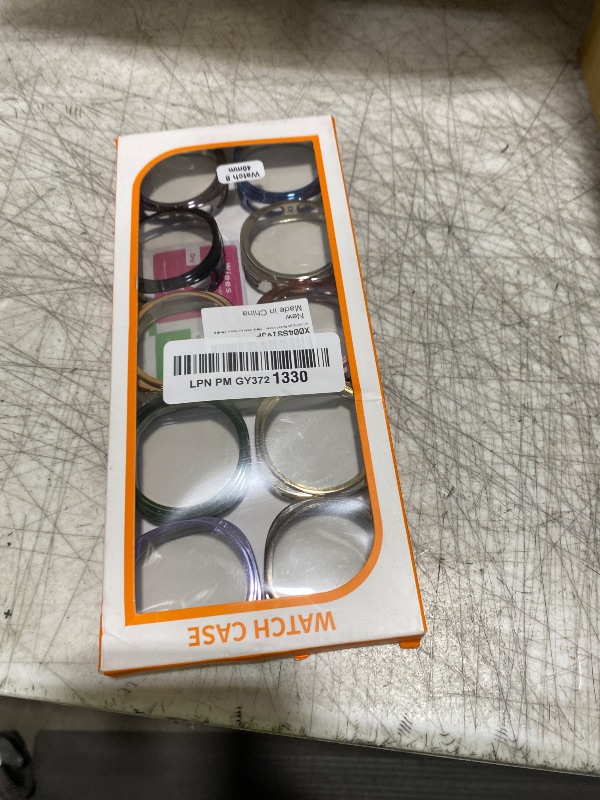 Photo 1 of [10 Pack] RICHONE Compatible with Samsung Galaxy Watch 8 40mm Screen Protector Case, Soft TPU Protective Face Covers Flexible Bumper Accessories for Galaxy 8 Watch 40MM for Women Men