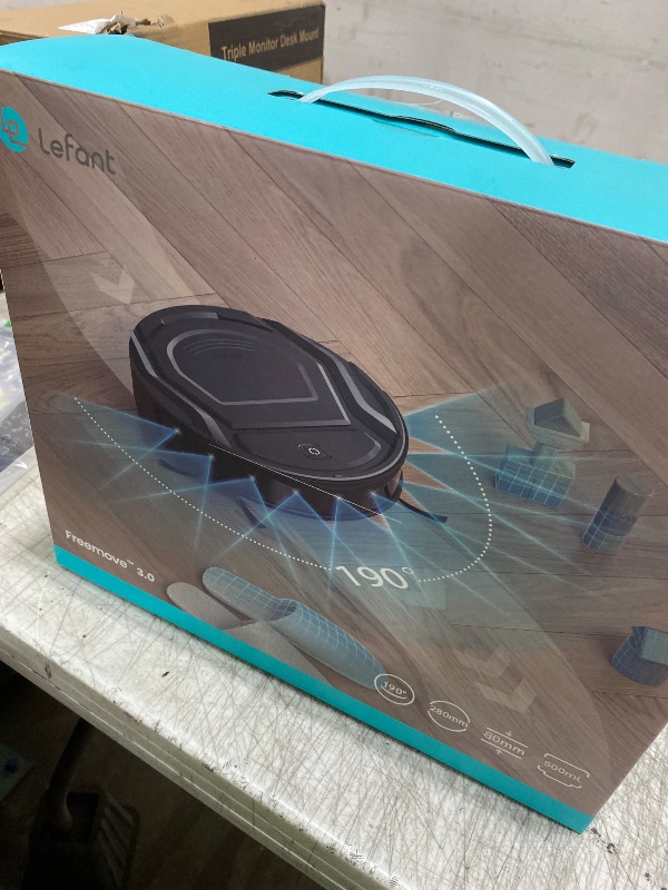 Photo 1 of Lefant Robot Vacuum Cleaner M210 Pro,Slim,Quiet,2200Pa Suction,120 Min Self-Charging Robotic Vacuums, Freemove 3.0,WiFi/APP/Alexa,6 Cleaning Modes Ideal for Hard Floors Pet Hair Low Carpet,Champagne