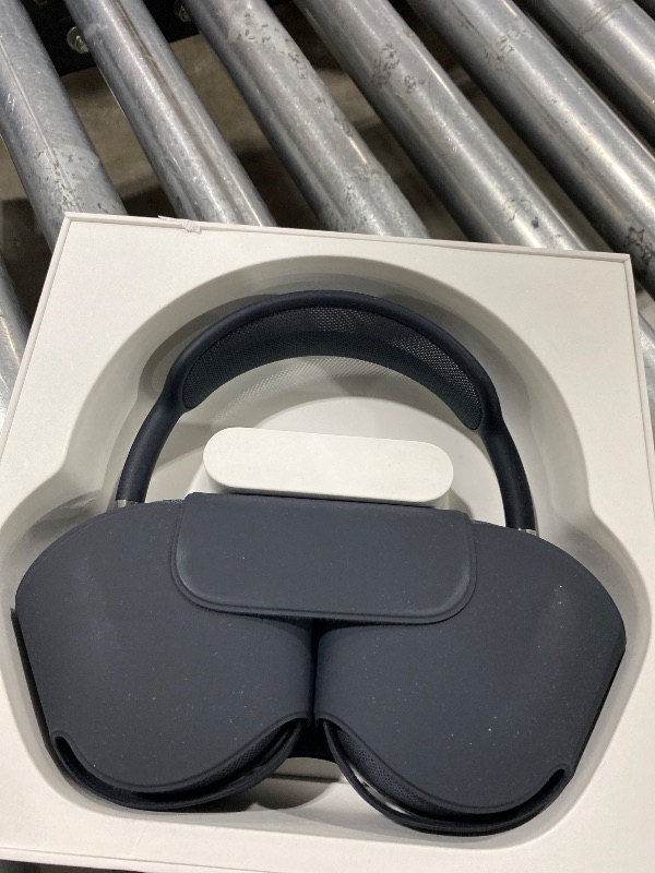 Photo 1 of Apple AirPods Max Wireless Over-Ear Headphones, Pro-Level Active Noise Cancellation, Transparency Mode, Personalized Spatial Audio, USB-C Charging, Bluetooth Headphones for iPhone - Midnight