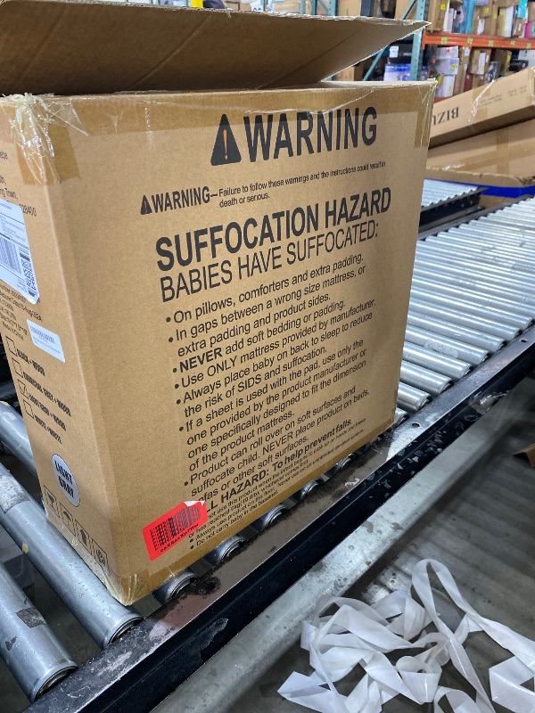 Photo 1 of Baby Bassinet with Rocking/Gliding, Portable Bedside Sleeper for Baby with Foam Mattress, Baby Bedside Crib for Newborns and Infants with Carrybag (Light Grey)