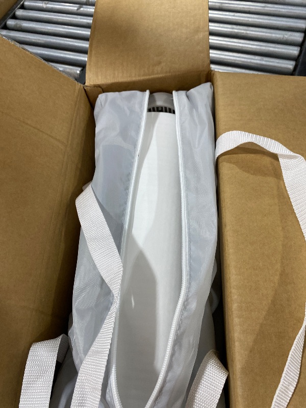 Photo 1 of Baby Bassinet with Rocking/Gliding, Portable Bedside Sleeper for Baby with Foam Mattress, Baby Bedside Crib for Newborns and Infants with Carrybag (Light Grey)