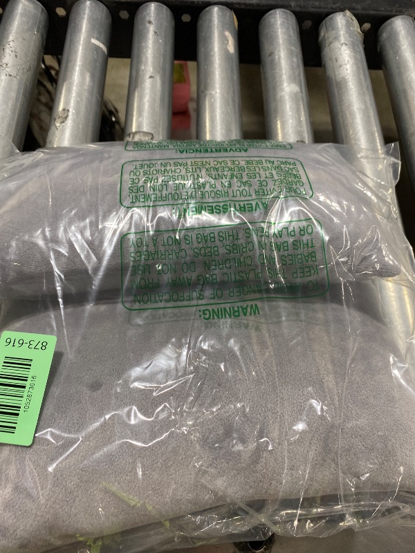 Photo 1 of 1 MIDDLE ONE 2 Pack Small Pillow, Memory Foam Mini Pillow 11 X 7 Inches for Travel, Sleeping, Nap and Neck, Knee, Lumbar Support, Tiny Cushion for Pet, Dogs (Grey)