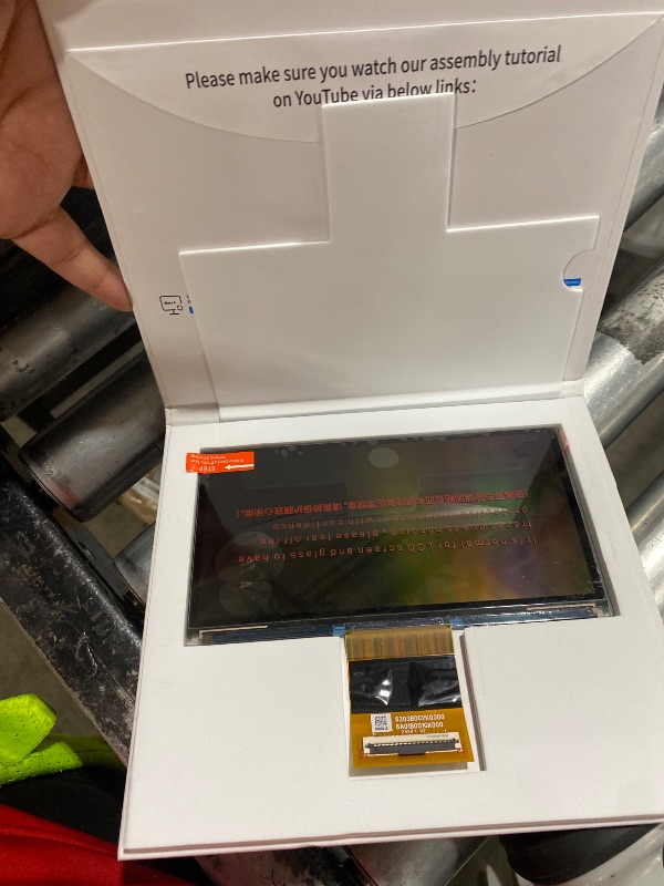 Photo 1 of ELEGOO 7" 9K Mono LCD Screen for Mars 5 Ultra Resin 3D Printer