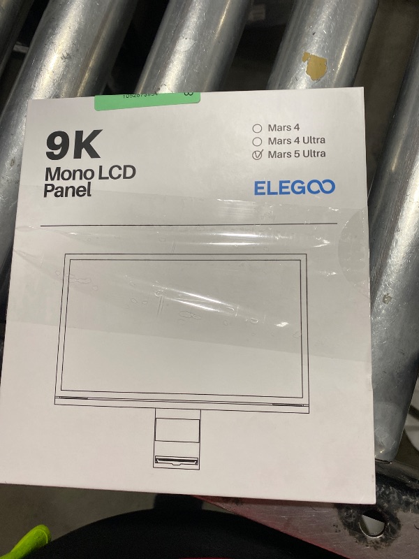 Photo 1 of ELEGOO 7" 9K Mono LCD Screen for Mars 5 Ultra Resin 3D Printer