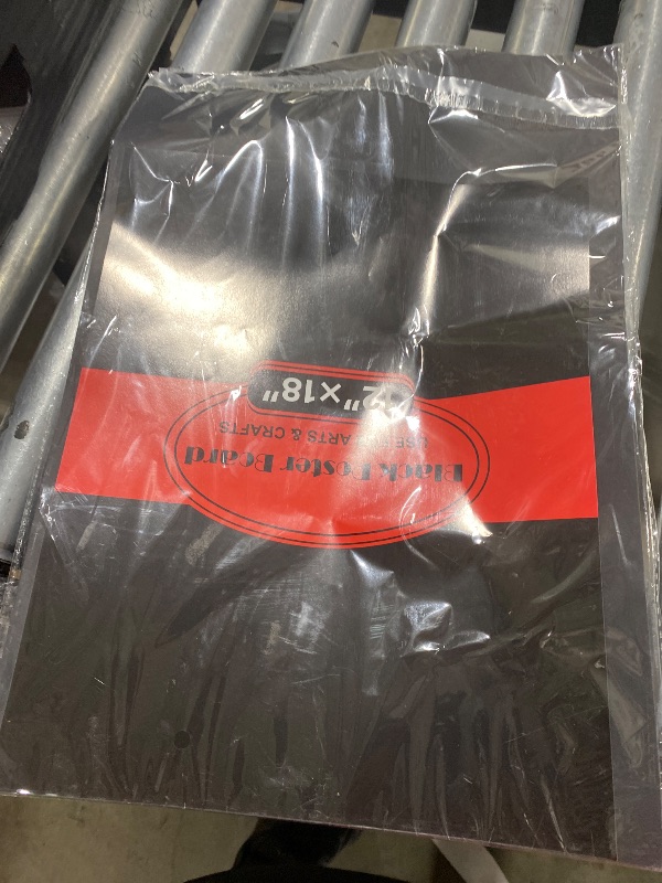 Photo 1 of 10 Pcs Black Poster Board Paper 12x18, ROOKEA Vision Boards Posterboard Bulk for School Projects Classroom Arts Craft Presentations Drawing Scrapbooking Blank Graphic Display