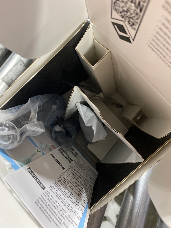 Photo 1 of Tao Clean UV Sanitizing Sonic Toothbrush and Cleaning Station, Electric Toothbrush, Dual Speed Setting, Black