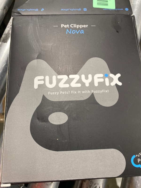 Photo 1 of FuzzyFix Professional Dog Grooming Clipper with Replacement Blade, 5-in-1 Adjustable A5 Blade Cordless Pet Grooming Kit 2 Speed Trimmer Hair Shaver with Detachable Metal Combs Nova for Animal Horse