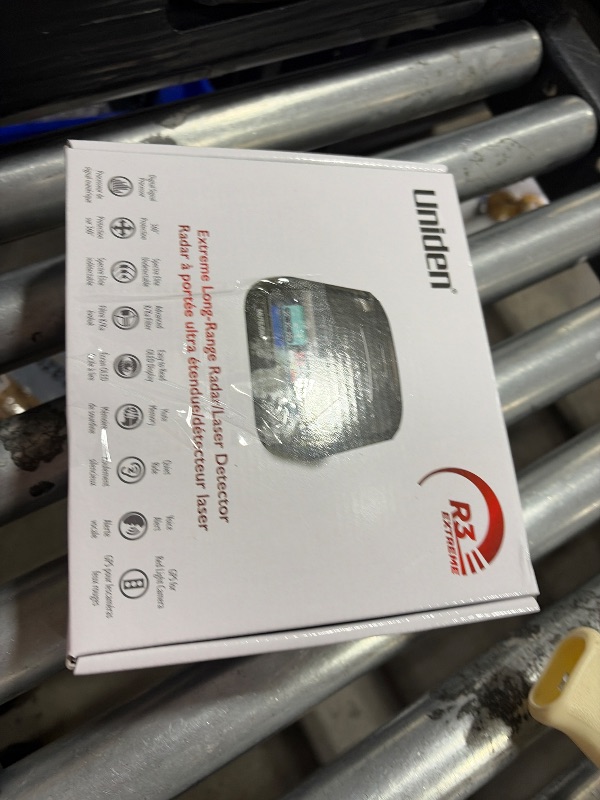 Photo 1 of Uniden R3 EXTREME LONG RANGE Laser/Radar Detector, Record Shattering Performance, Built-in GPS w/ Mute Memory, Voice Alerts, Red Light & Speed Camera Alerts, Multi-Color OLED Display , Black