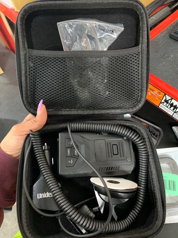 Photo 1 of Uniden R3 EXTREME LONG RANGE Laser/Radar Detector, Record Shattering Performance, Built-in GPS w/ Mute Memory, Voice Alerts, Red Light & Speed Camera Alerts, Multi-Color OLED Display , Black