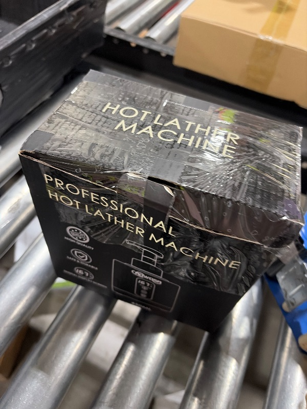 Photo 1 of Hot Lather Machine for Shaving, Professional Lather Maker for Men Face Shaving, Large Capacity Shaving Foam Machine for Home Use Salon Barber Shop, with 2 Foam Bottle, ?/? Switchable Display