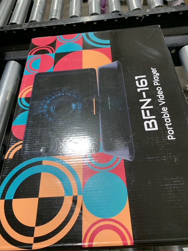 Photo 1 of BOIFUN 17.5" Portable DVD Player with 15.6" Large HD Screen, 6 Hours Rechargeable Battery, Support USB/SD Card/Sync TV and Multiple Disc Formats, High Volume Speaker, Purple