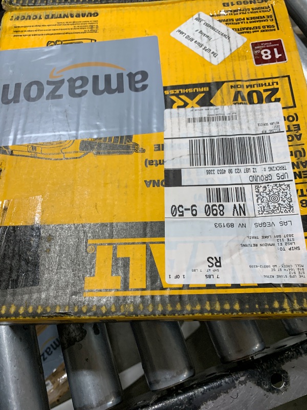 Photo 1 of DEWALT 20V MAX* Narrow Crown Stapler, 18GA, Tool Only (DCN681B)