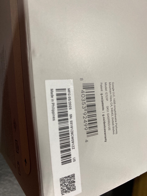 Photo 1 of Google Nest Cam Outdoor (Wired, 2nd Gen) - Security Camera with 2K Video and Gemini, Night Vision, 2-Way Audio - Works with Google Home - 2025 Model - Snow