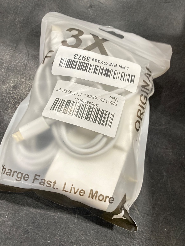 Photo 1 of [Apple MFi Certified] iPhone 14 Pro Max Charger Fast Charging, 2 Pack 20W Type C Charger Fast Charging Block with 6FT USB C to Lightning Cable Cord Compatible with iPhone 14 13 12 11 Pro Max XS XR X 8