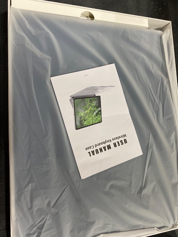 Photo 1 of RAYMCRAFT for iPad Air 13-inch Case with Keyboard M4/M3/M2 (2026/2025/2024) & iPad Pro 12.9" (6th/5th/4th/3rd) Magic Keyboard, 11-Color Backlight with Pencil Buckle, Multi-Touch Trackpad, Steel Blue