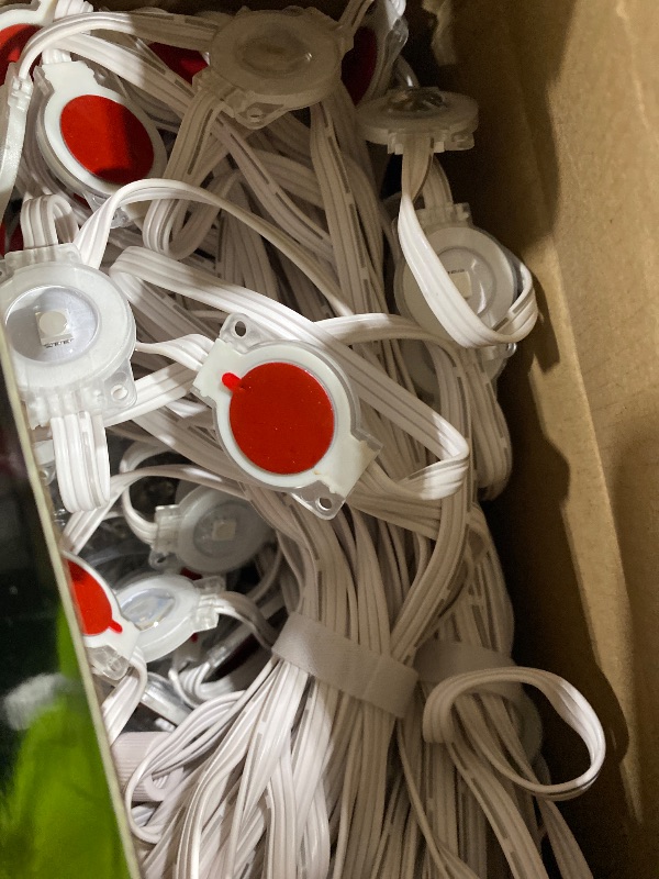 Photo 1 of Fussion 200ft Permanent Outdoor Lights for House, 2025 Smart RGB LED Outside Lights with APP Remote Control, IP67 Waterproof Eternity Eaves Lighting for Christmas, Halloween, Holiday, Party, Daily