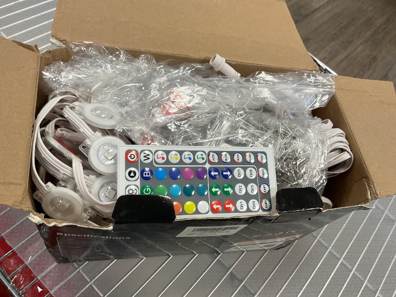 Photo 1 of Fussion 200ft Permanent Outdoor Lights for House, 2025 Smart RGB LED Outside Lights with APP Remote Control, IP67 Waterproof Eternity Eaves Lighting for Christmas, Halloween, Holiday, Party, Daily