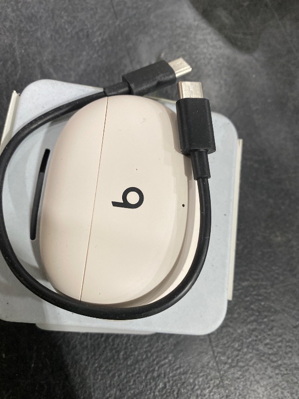 Photo 1 of Beats Studio Buds + | True Wireless Noise Cancelling Earbuds, Enhanced Apple & Android Compatibility, Built-in Microphone, Sweat Resistant Bluetooth Headphones, Spatial Audio - Ivory