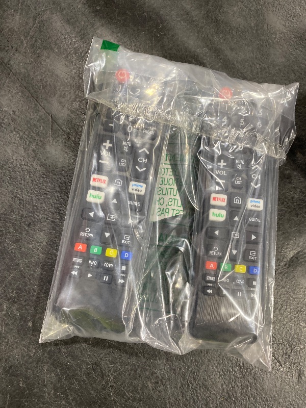 Photo 1 of ?Pack of 2? New Universal Remote for All Samsung TV Remote, Replacement Compatible for All Samsung Smart TV, LED, LCD, HDTV, 3D, Series TV
