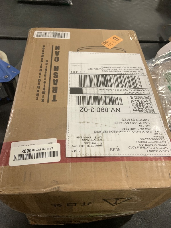 Photo 1 of LEASYLIFE Brushed Nickel Bathroom Trash Can,Stainless Steel Garbage Can with Fild Lid,Small Trash Can for Bedroom,Hotel,Office,Laundry(Sliver)