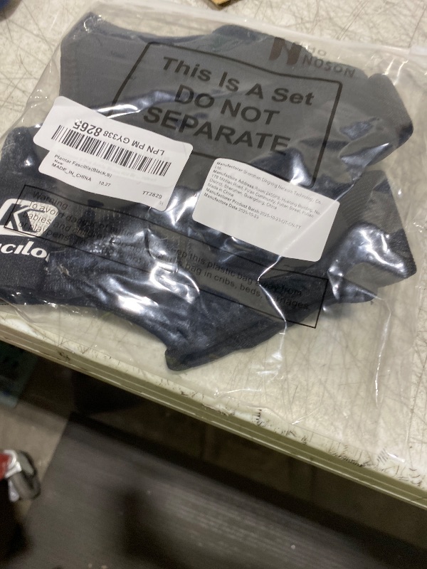 Photo 1 of Honoson 2 Pcs Ankle Brace Kids Ankle Support for Sport Sprained Neoprene Breathable Compression Sleeve with Adjustable Wrap for Youth Child Boy Girl Plantar Fasciitis Achilles Tendonitis(Black,S)