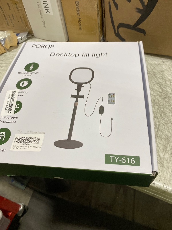 Photo 1 of PQRQP Video Conference Light for Zoom Meetings, Webcam, Live Stream