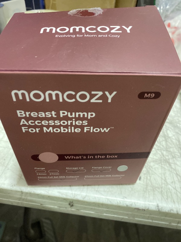 Photo 1 of Momcozy Upgrade Original Replacement Accessories for Upgraded Mobile Flow | Upgraded M9,Original Upgraded M9 Breastfeeding Parts,Full Set Parts,1 Pack