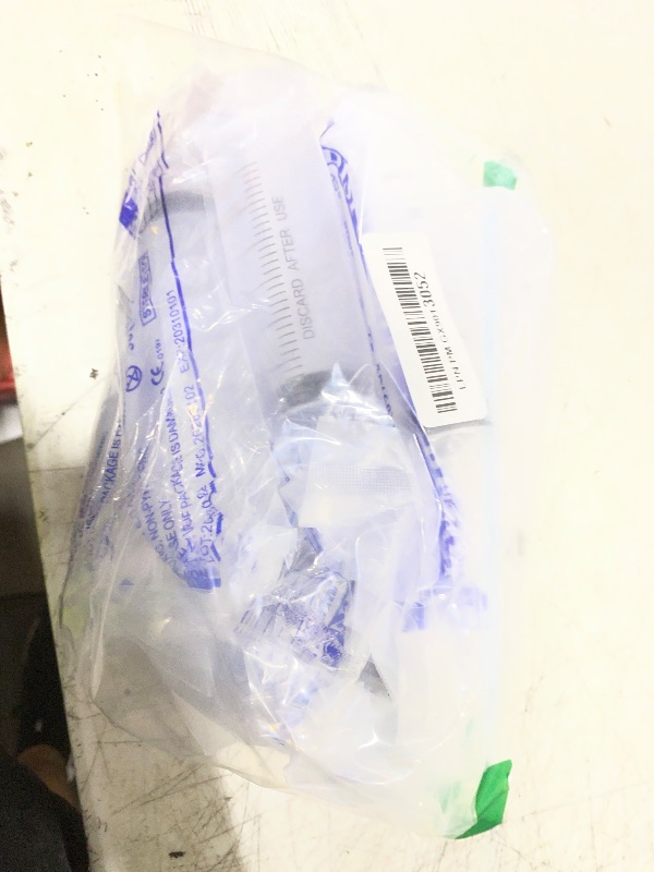 Photo 1 of 10 Pack 60ml Syringes Without Needle, Sterile & Individually Sealed, Large Plastic Syringes for Liquid, Precise Measuring for Pet Feeding, Scientific Labs & Dispensing