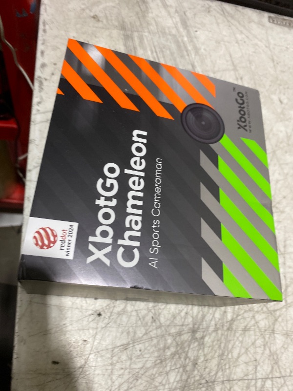 Photo 1 of XbotGo Chameleon AI Auto Sports Action Camera - 4K 60FPS Soccer Camera and Basketball Tracking Camera for Team Sports, Live Streaming, No Subscription, Works with iOS & Android (Lava Graphite)