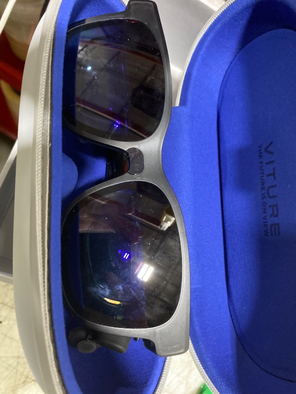 Photo 1 of VITURE Luma Pro XR Glasses — 152” 1200p 120Hz Ultra Sharp Display, 52° FOV, Electrochromic Film,Myopia Adjustments, Harman Audio, AR Glasses for iPhone 17/16/15, Android, Mac, PC, Steam Deck, Switch 2