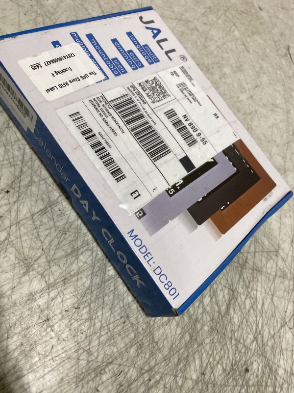 Photo 1 of ?New 2026? Digital Calendar Alarm Day Clock - with 8" Large Screen Display, am pm, Multiple Alarms, for Impaired Vision People, The Aged Seniors, The Dementia, for Desk, Wall Mounted, Black