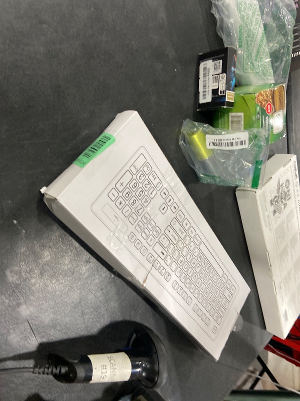 Photo 1 of BERGUF Backlit Keyboard for Mac – Full Size Wired USB Keyboard with Numeric Keypad, White Illuminated Keys, Compatible with MacBook Pro/Air, iMac, Mac mini/Pro – Space Gray