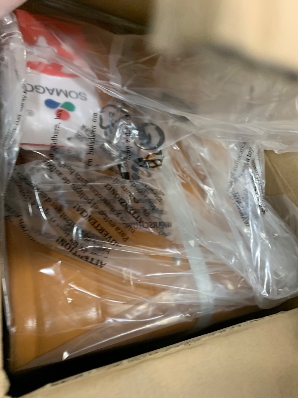 Photo 1 of Somago 20 inch Carry On Luggage Aluminum Frame Front Pocket Suitcase With TSA Lock Lightweight PC Suitcases with Cup Holder USB Charging Port (Yellow Brown, Carry on-20 Inch)