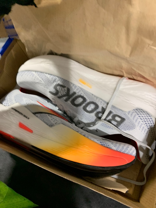 Photo 1 of Brooks Men’s Hyperion Max 2 Neutral Running Shoe - Illusion/Coral/Black - 10 Medium