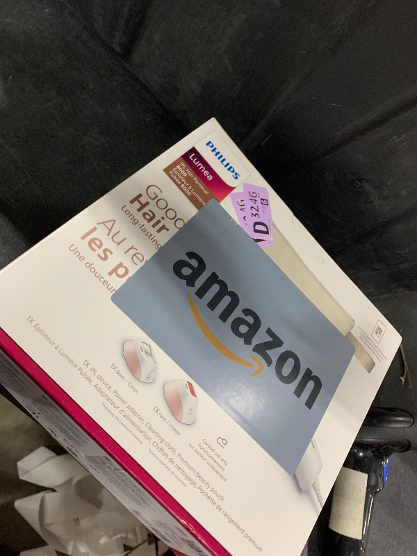 Photo 1 of Philips Lumea 8000 Series IPL Hair Removal Device, Personal Permanent At Home Laser Hair Reduction, for Women & Men, SenseIQ Technology, 2 Attachments for Body & Face, BRI932/03