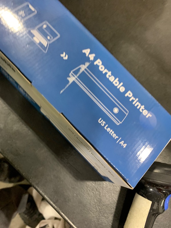 Photo 1 of NDYIN Portable Printers Wireless for Travel, N80 Wireless Thermal Printer Bluetooth Inkless Printer Support 8.5" X 11" US Letter & A4, Compatible with iOS, Android, Laptop