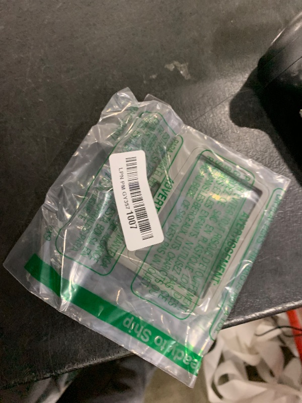 Photo 1 of 1 Pcs ID Badge Holder with Double-Sided Windows Horizontal Hard Plastic Case Gray Card Protector Pouch for Office School ID Credit Cards Proximity Key Cards Driver’s Licenses and Passes