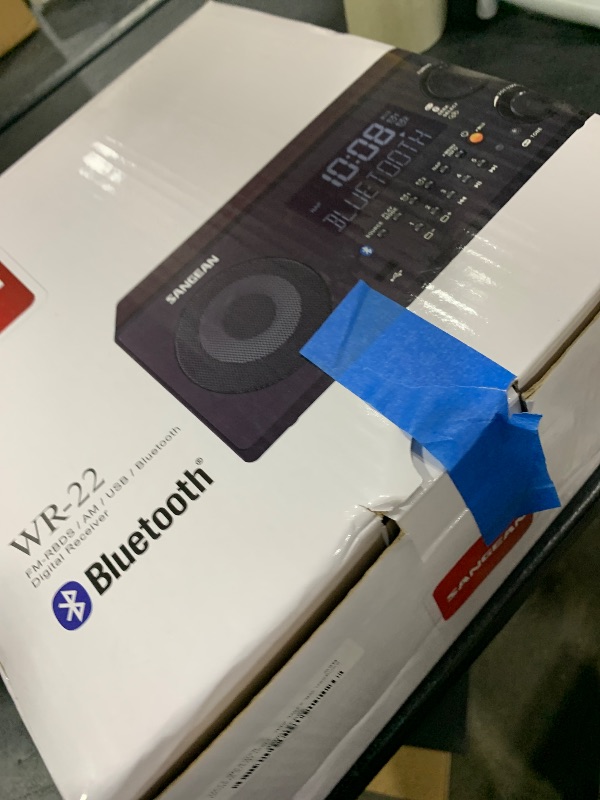 Photo 1 of Sangean WR-22WL AM/FM-RDS/Bluetooth/USB Table-Top Digital Tuning Receiver (Walnut)