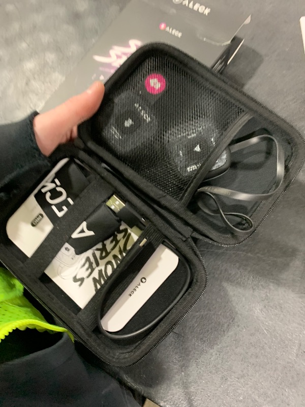 Photo 1 of ALECK Snow Series Pro Wireless Bluetooth Ski & Snowboard Helmet Speakers, Fits Audio-Ready Helmet Ear Pockets, Glove Friendly Controls, Built-in Mic for Hands-Free Calls