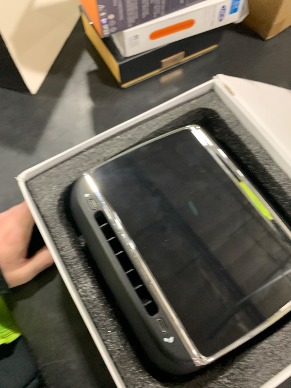 Photo 1 of Rear Display Screen for Tesla Model 3 2017-2023 & Y 2019-2024 Android 12 Entertainment Display 4G+64G 7.2" IPS Touchscreen with Air Conditioning Control Rear Seat Heating OTA Carplay&Android Auto