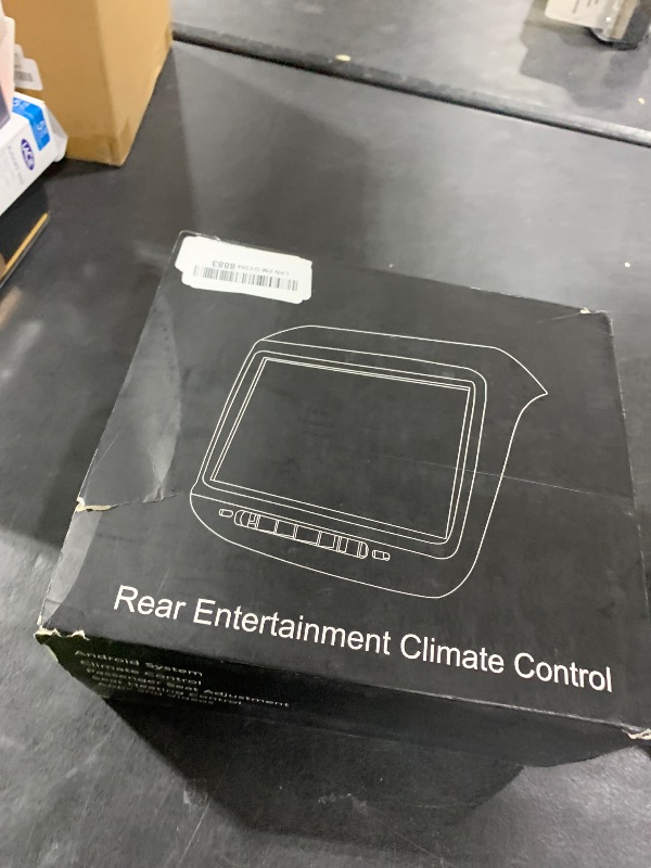 Photo 1 of Rear Display Screen for Tesla Model 3 2017-2023 & Y 2019-2024 Android 12 Entertainment Display 4G+64G 7.2" IPS Touchscreen with Air Conditioning Control Rear Seat Heating OTA Carplay&Android Auto