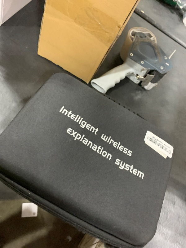 Photo 1 of PANDAAR Wireless Tour Guide System, Tour Guide Microphone and Speaker, Tour Guide Headsets 1 Transmitter 10 Receivers, 200m/656ft Long Range, Tour Guide Speaker for Factory School Church Museum