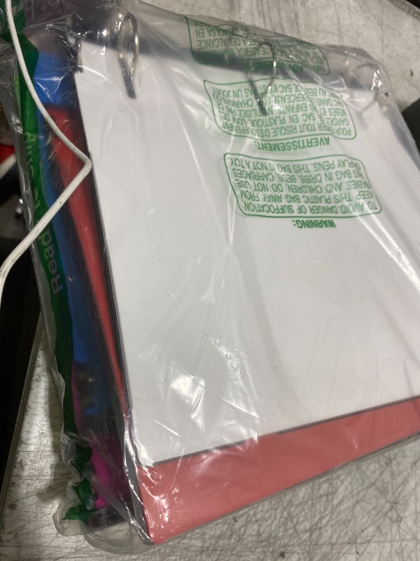 Photo 1 of INFUN 1.5 Inch Telescoping 3 Ring Binder - 6PCS, Flexible Round Binder with Customizable Front Cover and Clear Catalog Pocket, 1.5Inch Rings, 370 Sheet Capacity