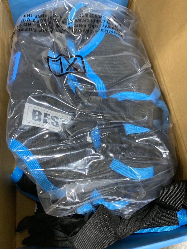 Photo 1 of Lafoty Dog Lift Harness for Large Male Dogs, 2-in-1 Detachable Support Harness, Full Body Carrying with 4 Handles, Dog Sling for Large Dogs Hind Leg Support(Black, X-Large)