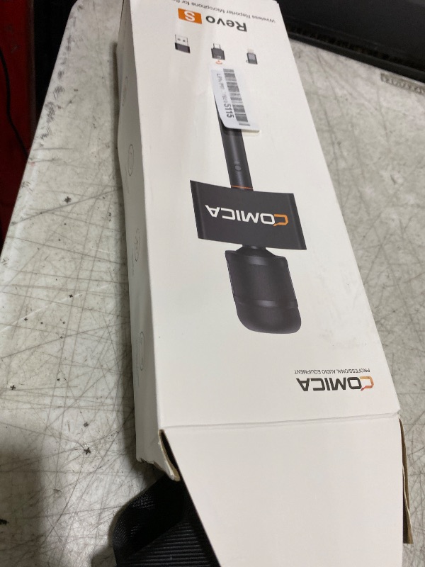 Photo 1 of COMICA Revo S Wireless Handheld Microphone, Professional Handheld Interview Mic for iPhone16 15, Android Phones Laptops PC with USB-C Plug, Reporter Mic for Content Creators, Interviews, Reporting