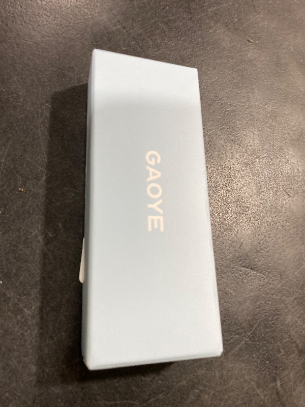 Photo 1 of Gaoye Blue Light Blocking Glasses - Trending Round TR90 Frames, Metal Arms, UV400 Protection - Matching Soft Case