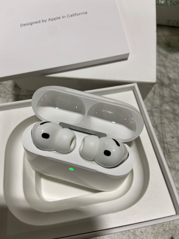 Photo 1 of Apple AirPods Pro 3 Wireless Earbuds, Active Noise Cancellation, Live Translation, Heart Rate Sensing, Hearing Aid Feature, Bluetooth Headphones, Spatial Audio, High-Fidelity Sound, USB-C Charging