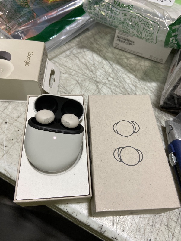 Photo 1 of Google Pixel Buds Pro 2 - Wireless Earbuds with Active Noise Cancellation – Bluetooth Headphones - Porcelain