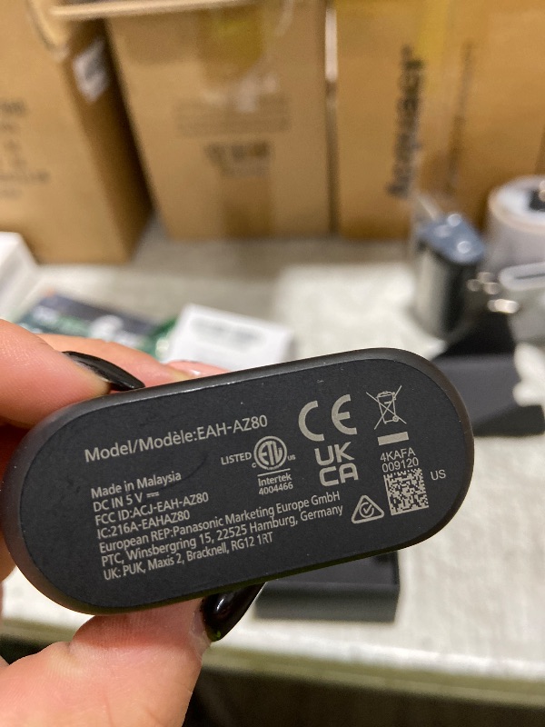 Photo 1 of Technics Reference Class Hi-Fi Wireless Earbuds, Dolby Atmos, Head Tracking, Adaptive Noise Cancelling, 3 Device Multipoint, 10-hr Battery, Wireless Charging, in Ear Headphones - EAH-AZ100-K (Black)