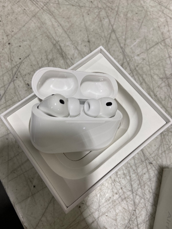 Photo 1 of Apple AirPods Pro 3 Wireless Earbuds, Active Noise Cancellation, Live Translation, Heart Rate Sensing, Hearing Aid Feature, Bluetooth Headphones, Spatial Audio, High-Fidelity Sound, USB-C Charging
